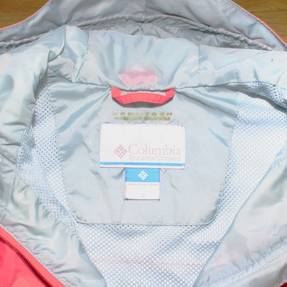 Bright Red Columbia Lightweight Shell. Super Good Condition - Picture 3 of 6